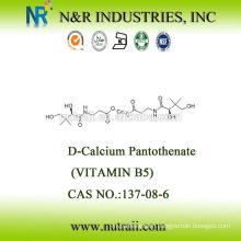 d-calcium pantothenate vitamin b5 CAS# 137-08-6 USP28/BP2003